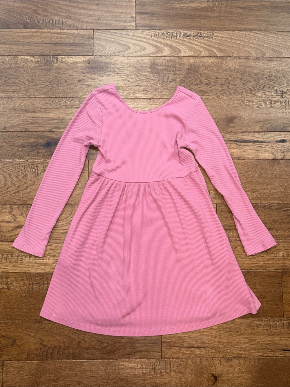 Old Navy Girls Pink Fit and Flare Dress - Size L (10/12) - Rose Cloud